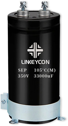 Capacitor de parafuso de alta qualidade 350V 33000UF para energia industrial, direto da fábrica na China 1