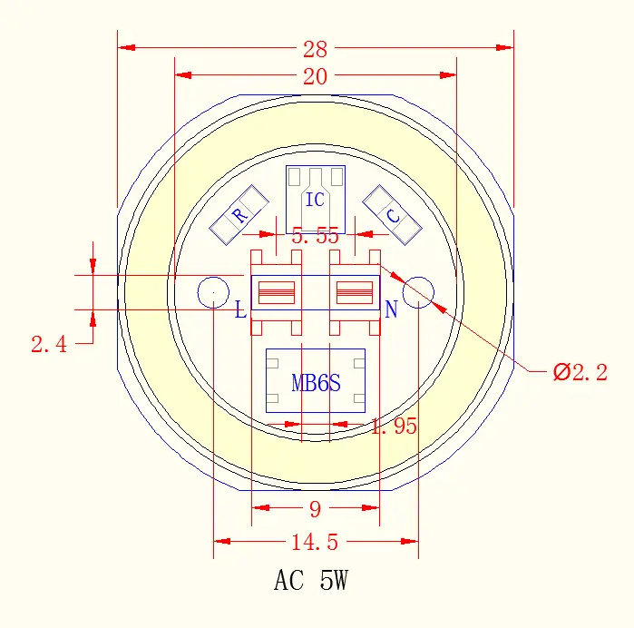 wholesale 20w cob led free sample for customization 3