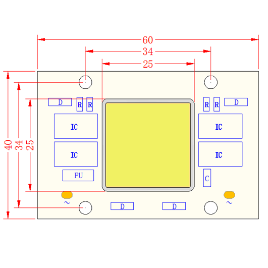 Learnew led cob 5w series bulk buy 3