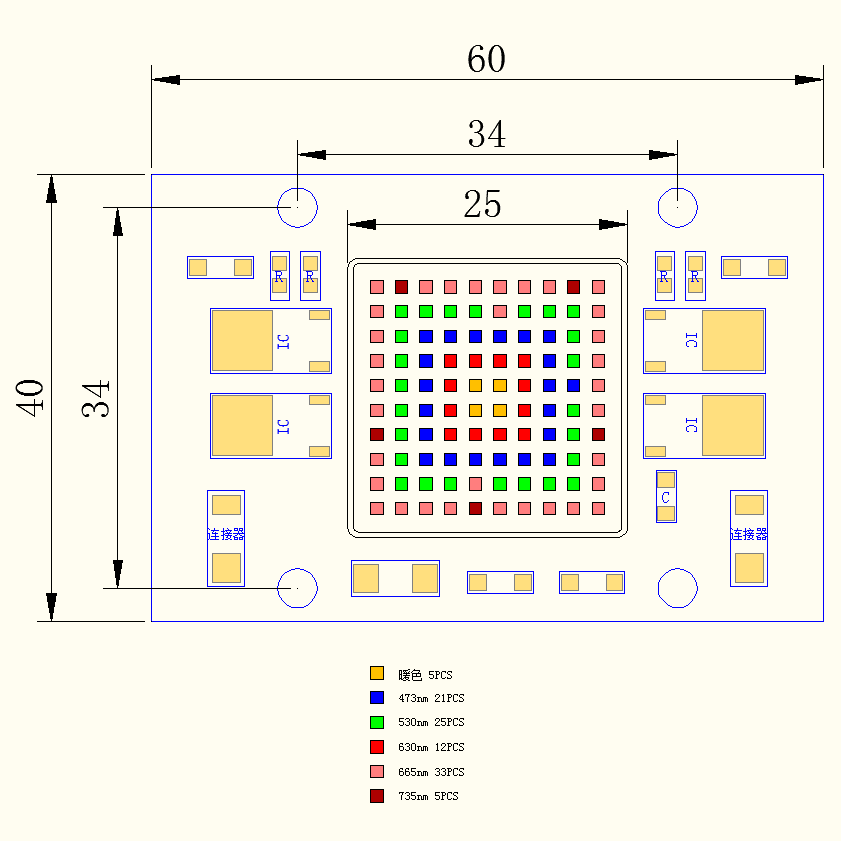 promotional grow led chip wholesale for car light 3