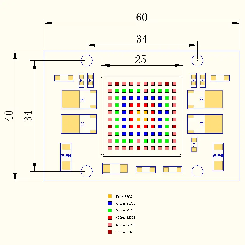 led grow chip top brand for light Learnew 3