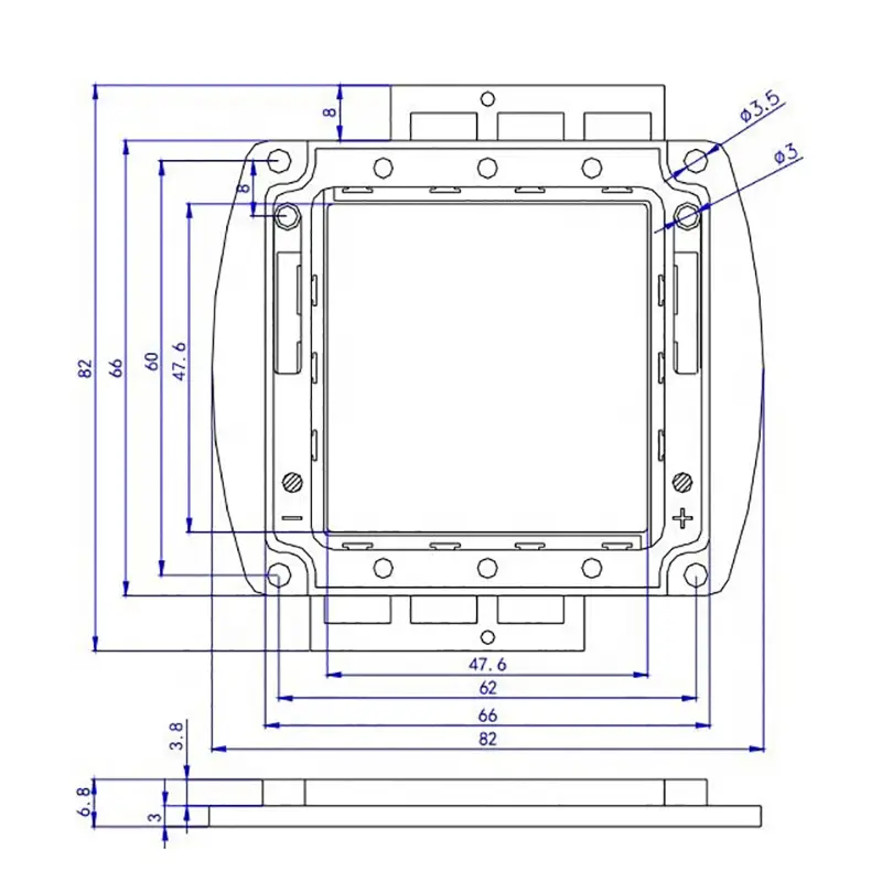 customized high power led chip manufacturer for high power light 2