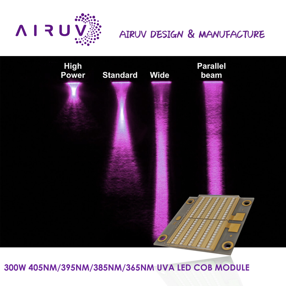 Unterstützung der Anpassung 365-405 nm 3 W 10 W 50 W 100 W 200 W 300 W 400 W UV-Chip SMD UVA-LED Auf LED-UV-Bodenhärtungsmaschine auftragen 6