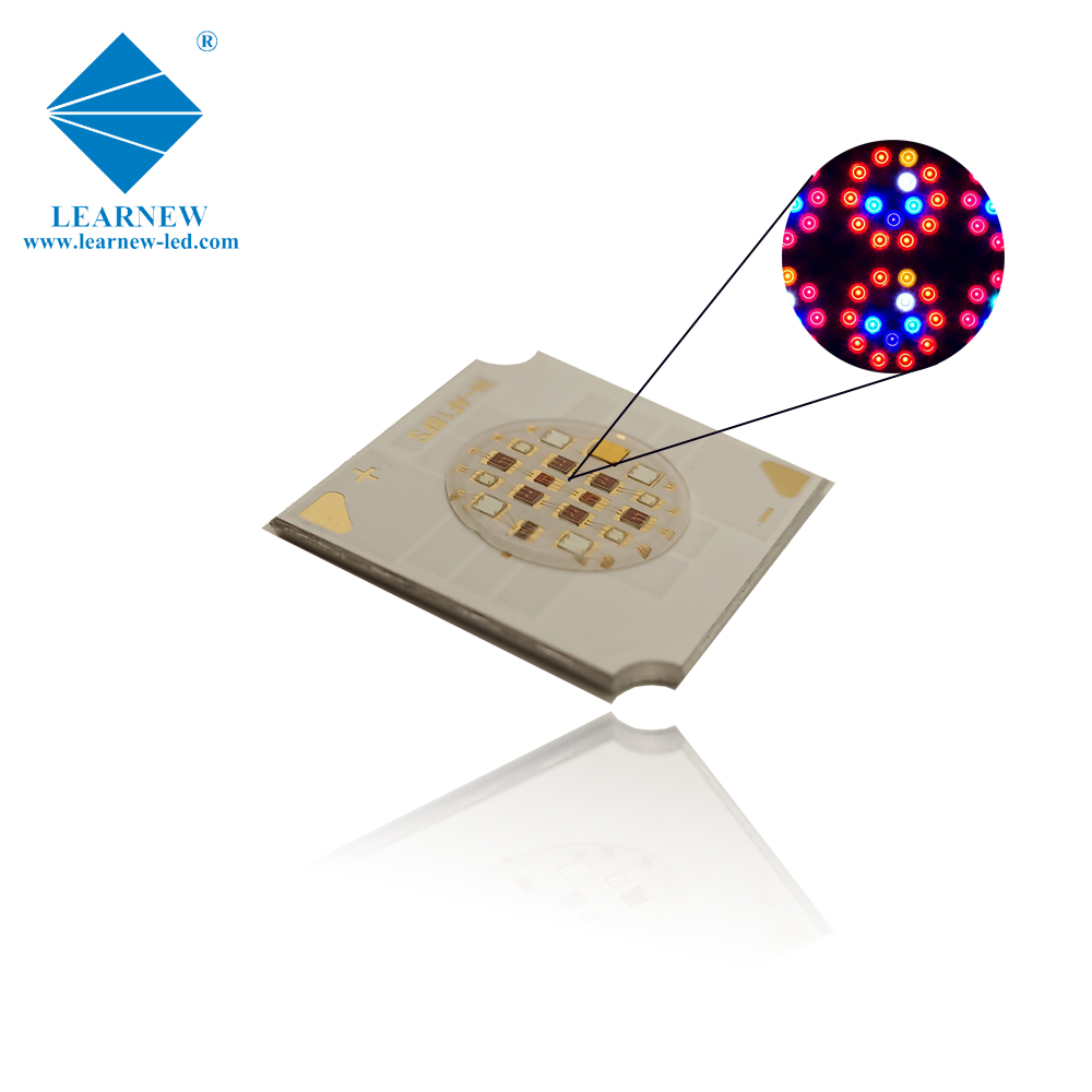 Hocheffiziente LED-Wachstumslichtchips, 18 W, Muti-Wellenlänge, 473 nm, 530 nm, 3000 K, 630 nm, 665 nm, 735 nm, Cob-LED-Chips 3