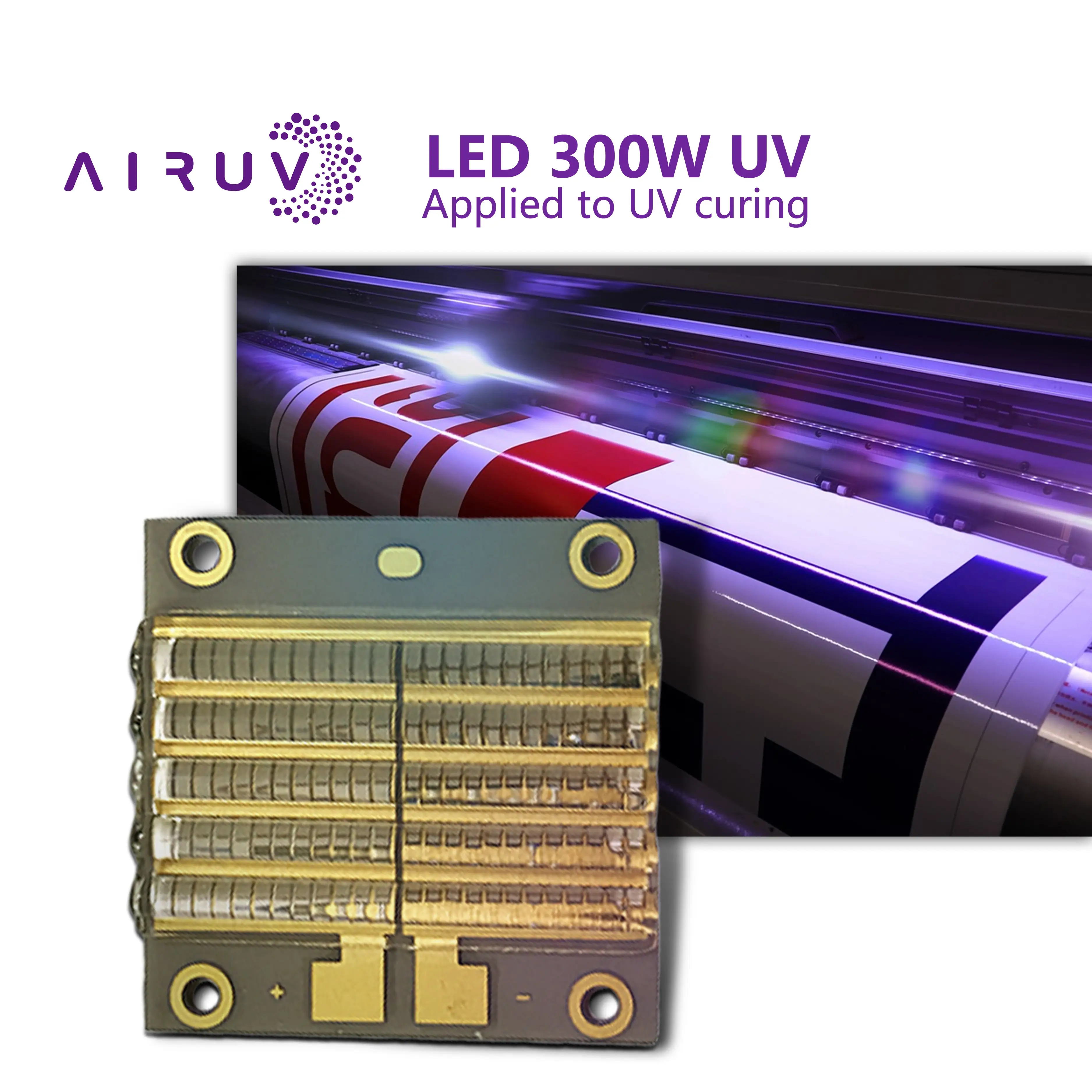 3535 LED-Kapselungsserie UVA-LED-Modul Hochleistungs-365-nm-395-nm-385-nm-UV-SMD-LED 1