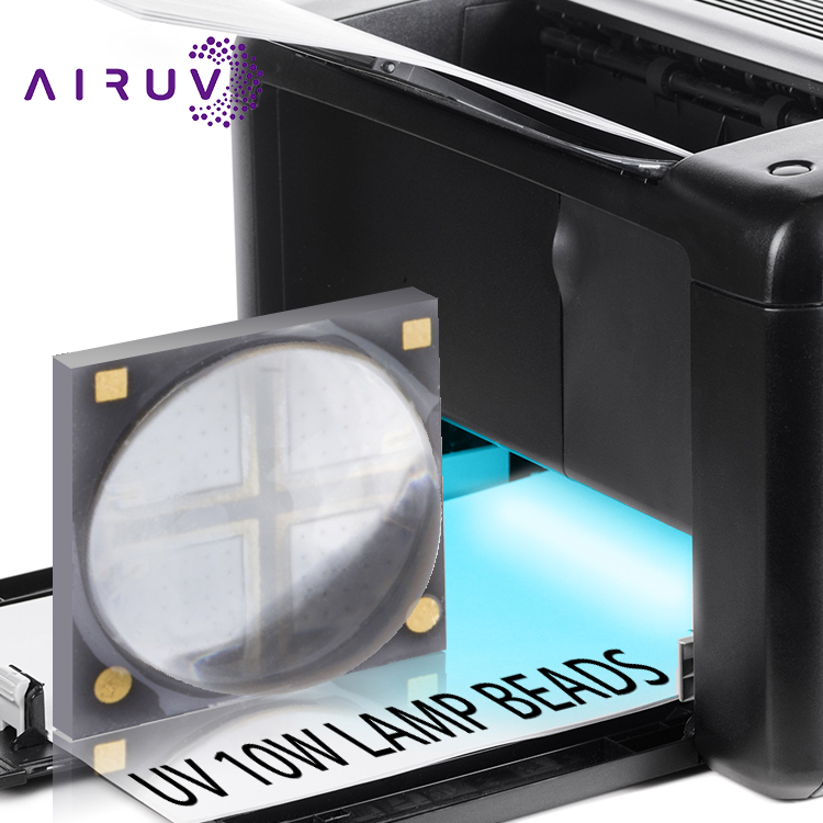 Anpassbare Learnew Fabrik Direktverkauf UV-Licht 6-7 V 10 W 385 Nm LED-Diode 10 W Lampe 395 Nm LED-UVA-Chip 3
