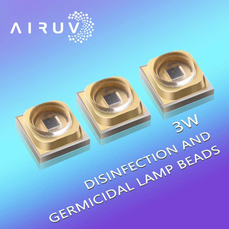 3535 SMD ALN Kupfersubstrate 4040 1 W 0,5 W 250–260 nm 260–270 nm 270–280 nm 220–235 nm UVC-LED 1