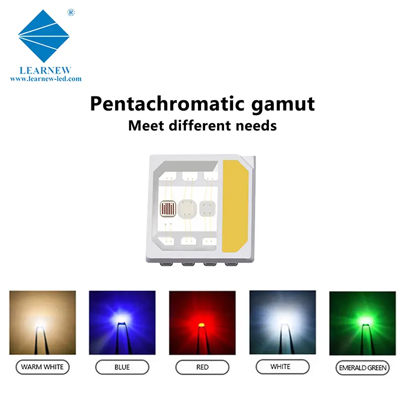 High quality 4W SMD 5054 LED Chip RGBW 300mA High Power Diode Light Source 1