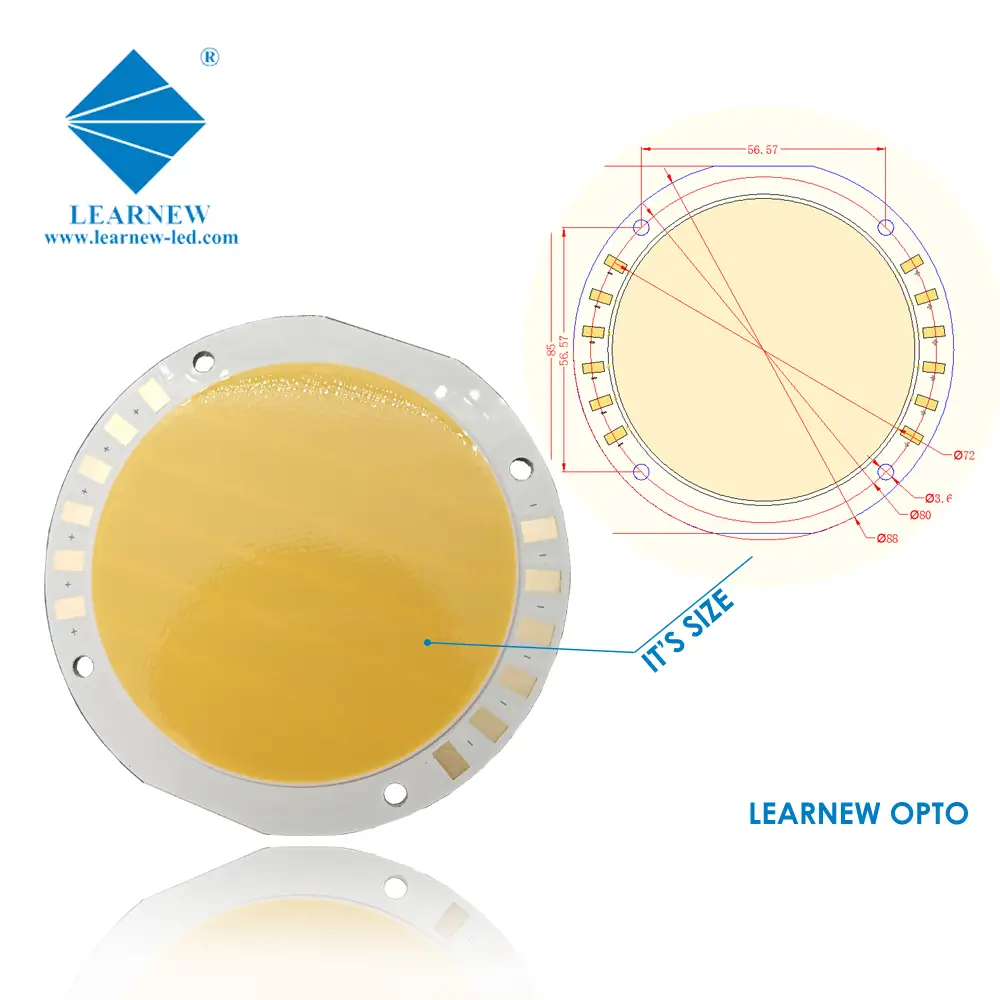 Neue Produktanpassung FLIP CHIP COB LED-Chip 1500W 2000W 38V 2700K 6500K Mit individueller Eigenmarke 1