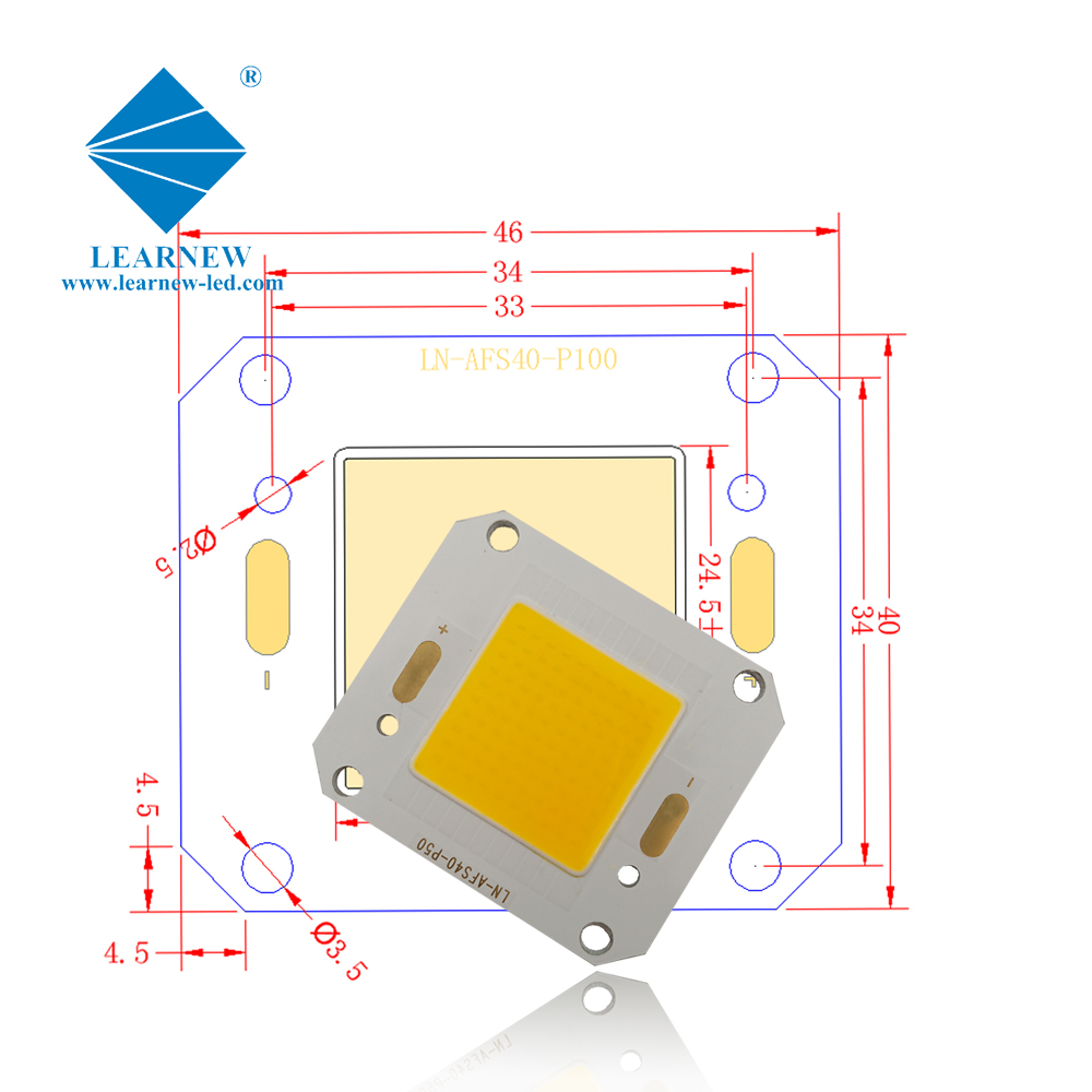 High Power 40W 60W 80W 120W 150W 4046 30V White Full Spectrum COB LED Chip For Downlight Outdoor 3