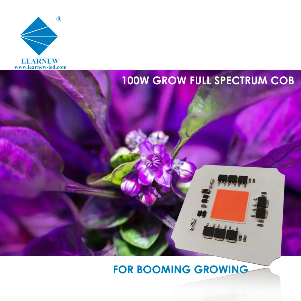 LEARNEW OEM ODM 380nm 780nm 100W high quality customized COB Chip lighting 7070 AC LED COB 1