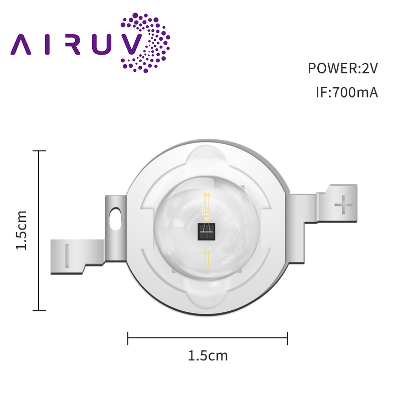 LEARNEW 2 W roter IR 620 nm, 840 nm und 520 nm Hochleistungs-LED-Chip für Rotlicht-3D-Druck 2