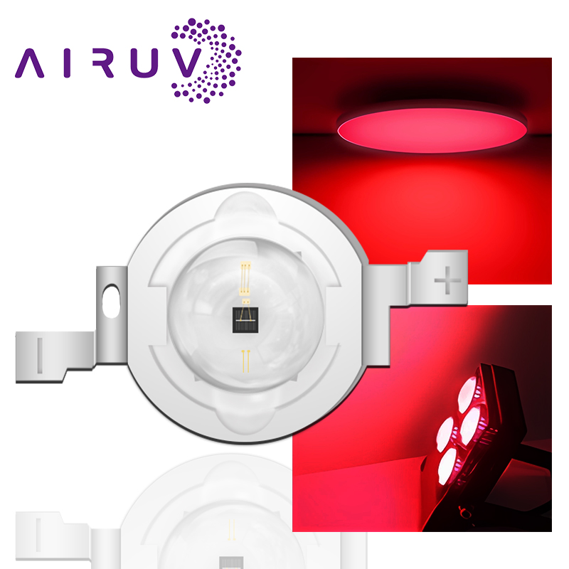 LEARNEW 2 W roter IR 620 nm, 840 nm und 520 nm Hochleistungs-LED-Chip für Rotlicht-3D-Druck 4