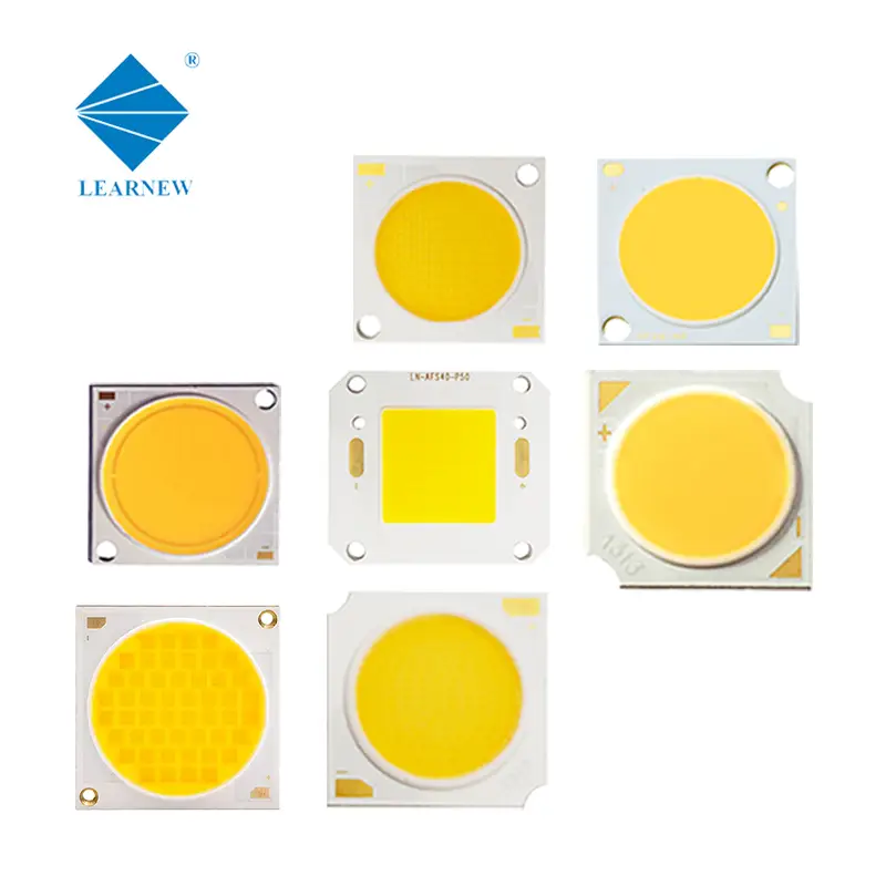 Flip Chip 1414 1919 2828 3838 4046 High Power 5w 10w 30w 50w 100w 200w 36V White Full Spectrum COB LED CHIP 1