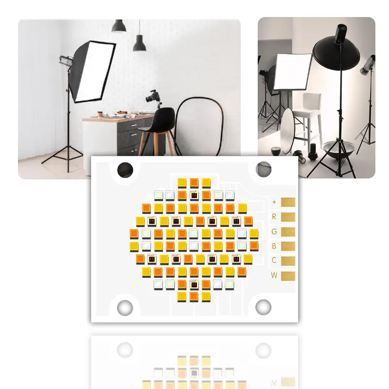 Professional Customization 4050 SERIES 180W 620nm/460nm/520nm/2700K /6500K 95CRI for Photography lights 1