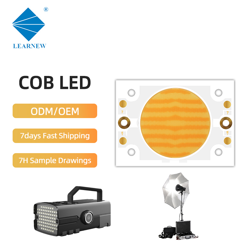 4055 Dual Color Cob 200 W + 200 W Cob LED-Chip 2700 K + 6500 K 45–54 V für Fotolicht 2