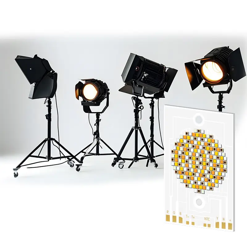 Hot sale 300W/500W five color COB LED 38*56MM Ra95 with high heat dissipation for photography lighting1 1