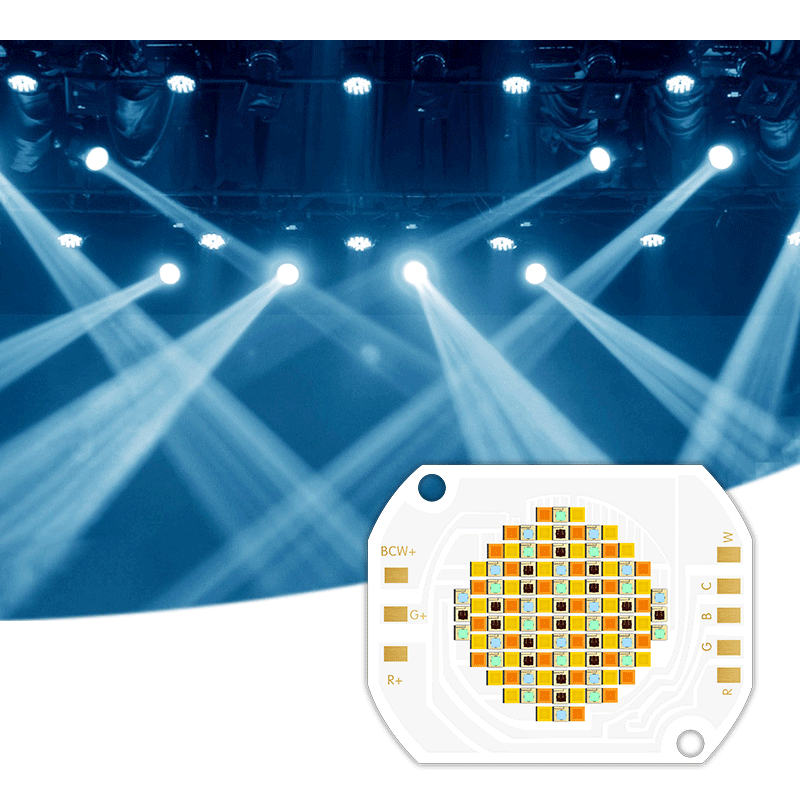 LED COB 350 W RGBCW Neueste NCSP-Technologie 3545 Ra95 620 nm/460 nm/520 nm/2700 K/6500 K RGBCW-LED-Chip zum besten Preis 5