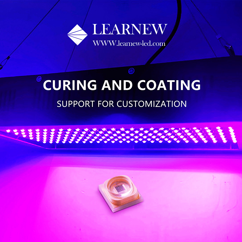 3W 5W UVB LED Chip 290-315nm High Optical Power 80-120mW For Medical Treatment 4