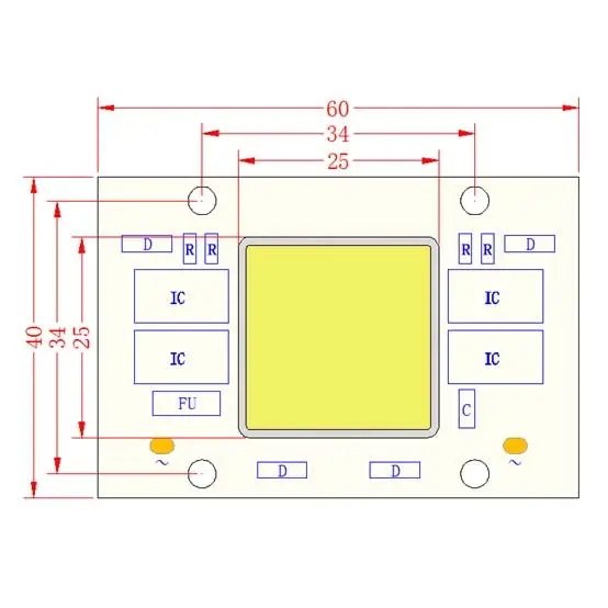 220v cob led chips ac 10 watt led chip manufacture 3