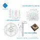 top selling led chip types company bulk production 4
