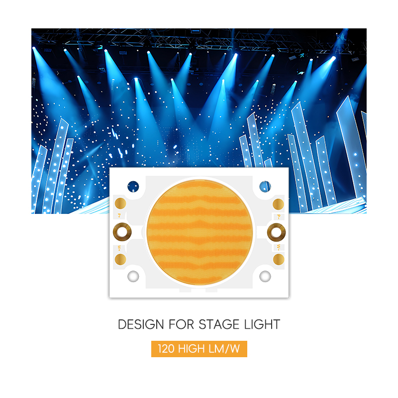 Hochwertiger COB-LED-Chip 6500 K 2700 K Weiß + Warmweiß 200 W + 200 W 1