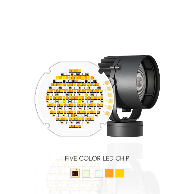 RGBCW Fünf-Farben-COB-Lichtquelle 300W 700W COB-Fotografie-Lichter3 1