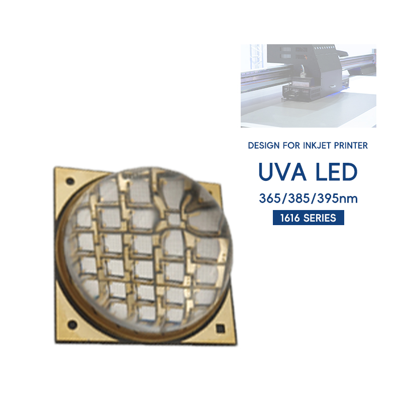 UVA 100W UV-LED-Härtungslampe Learnew UV-Tintenstrahldrucker Hohe Dichte Hohe Leistung 365 385 395nm 48 54V Industrieller Druck 2