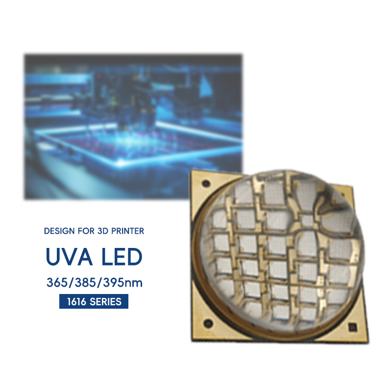 UVA 1616 Serie 100W UV-LED-Modul, kompatibel mit Learnew UV-Tintenstrahldruckern, Hochleistungs-Druckhärtungslampe (365, 385, 395 nm). 2