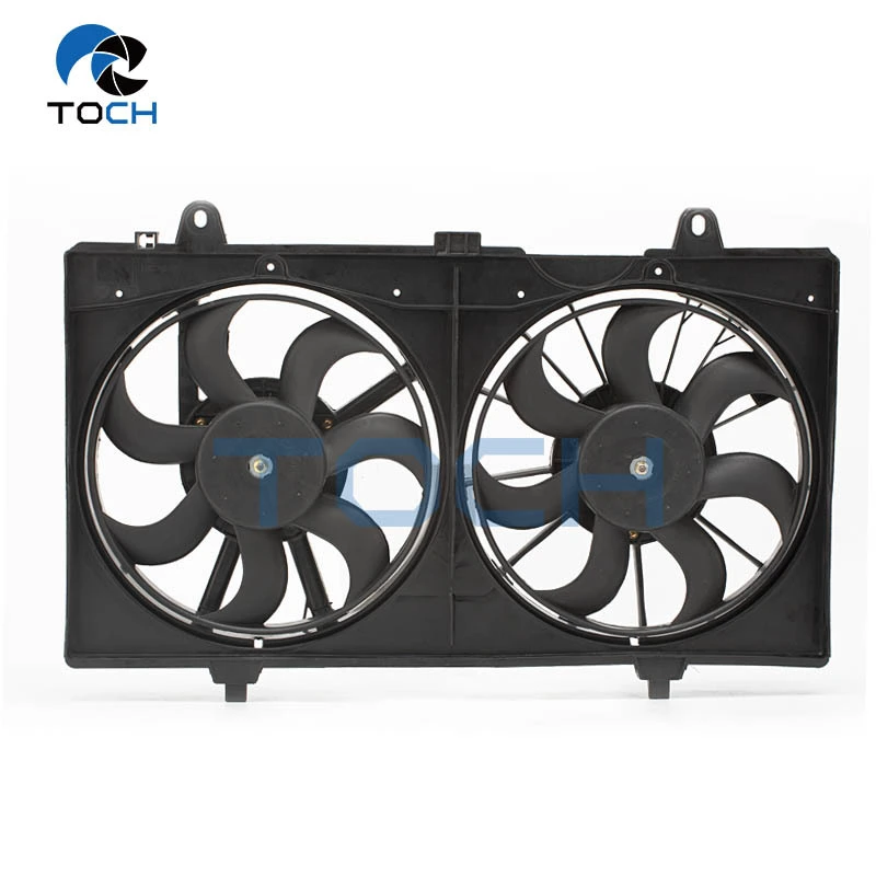 TOCH brand dual radiator cooling fan 21481-ET000 for Nissan parts 1