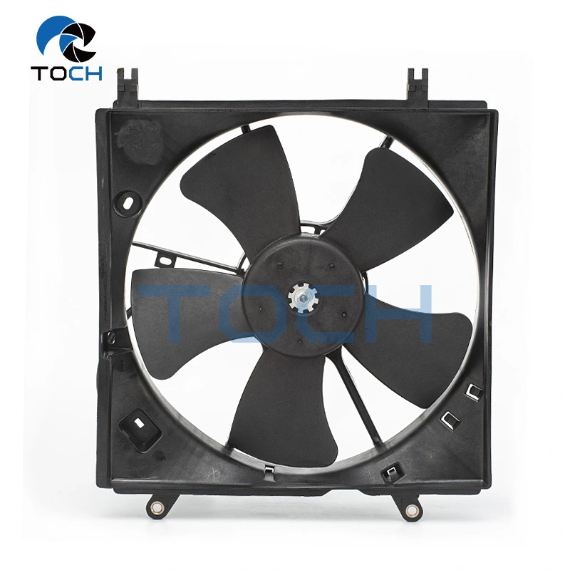 Auto Air Conditioner Radiator Fan Assembly Replacement 12V 16363-0D110 /16711-28150 For Toyota 1