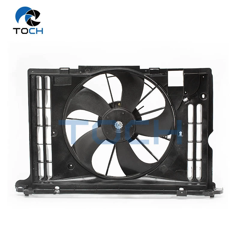 Auto Vehicle A/C Condenser Radiator Fan Replacement 16363-0T020 For Toyota 1