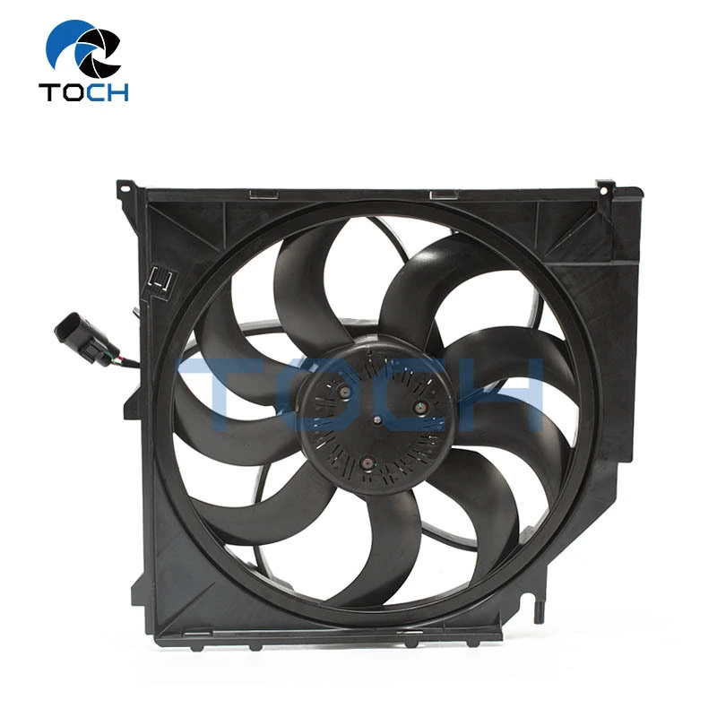 600W Auto Brushless Electric Radiator Fan 17113442089 For BMW X3 1
