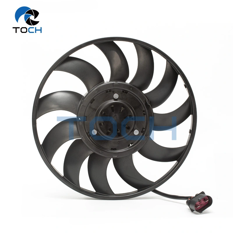 12 months warranty after market auto engine condenser cooling fan 4H0959455AC/4H0959455AE for Audi 1