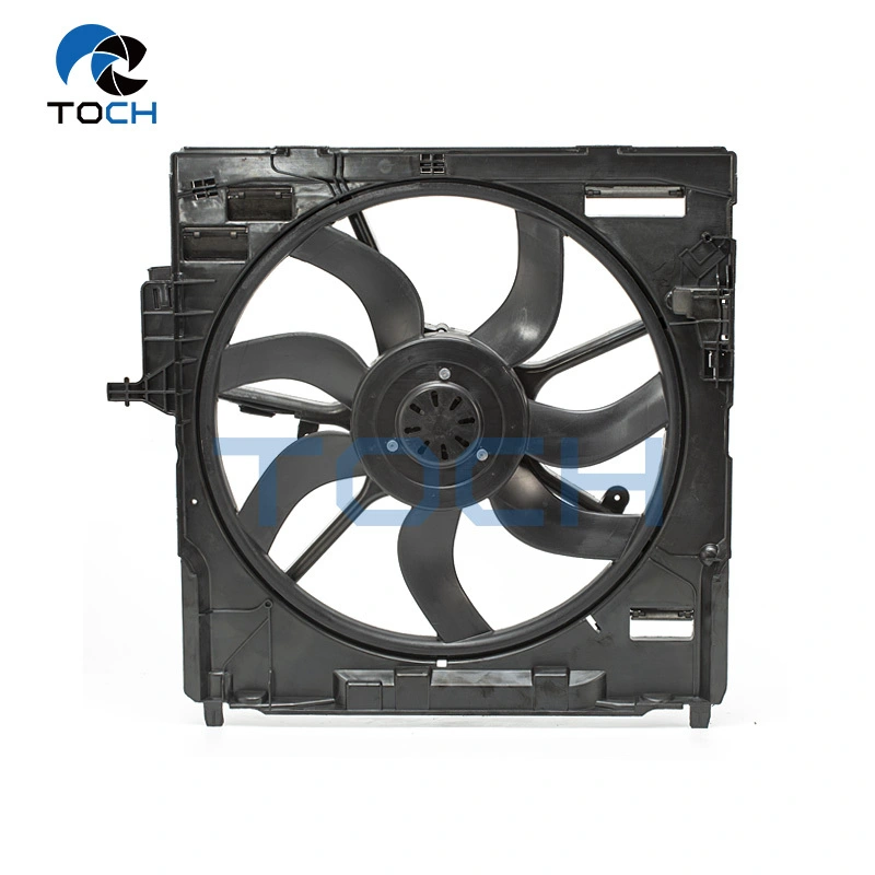 Electric Auto Engine A/C Radiator Fan Assembly Replacement 17428618240/17427533558/17427598740 For BMW X5 1