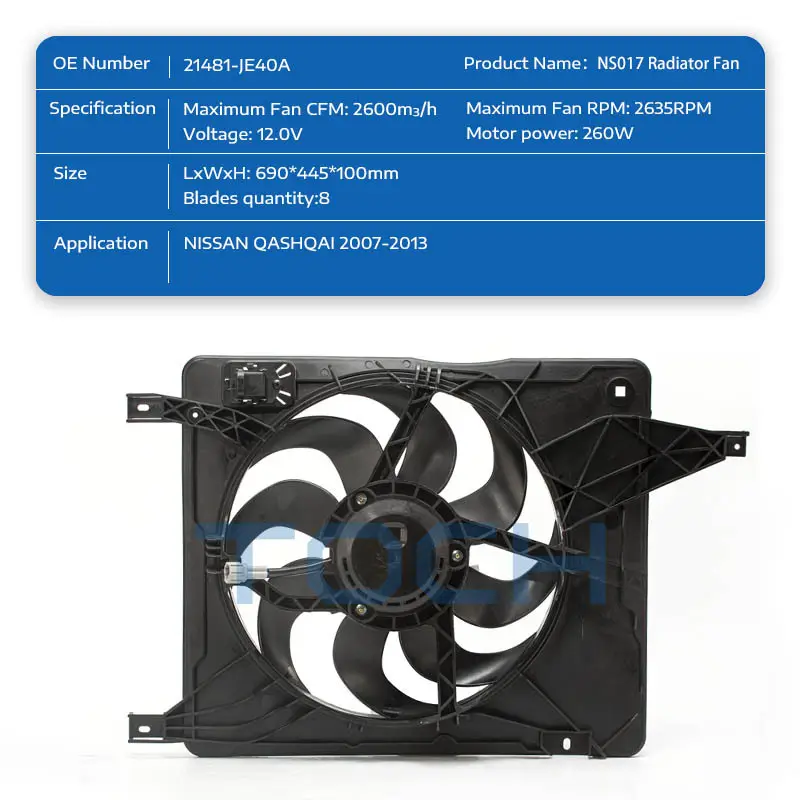 latest cooling fan for car company for car 2