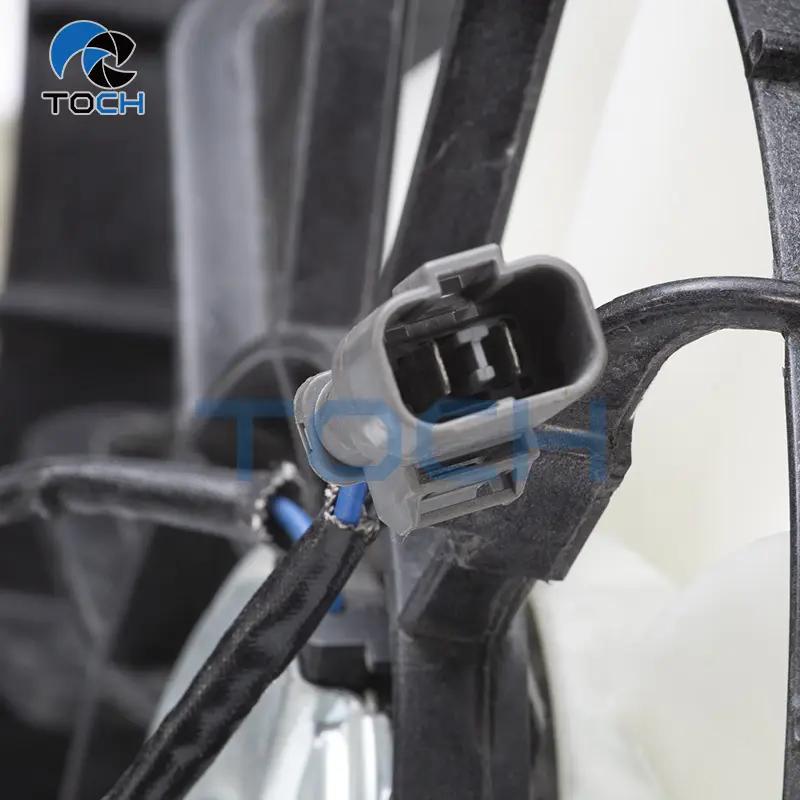 TOCH 850W Condenser Brushless Radiator Fan 17428618242 /17427634471  /17427616104 For BMW X63 3