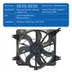 TOCH 850W Condenser Brushless Radiator Fan 17428618242 /17427634471  /17427616104 For BMW X74 2