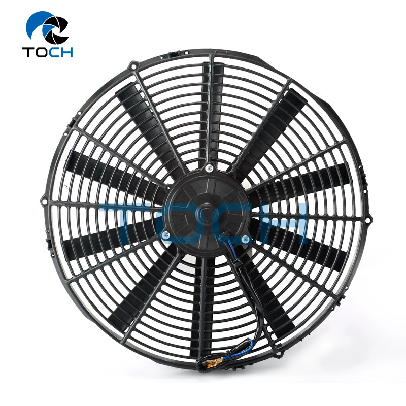 16 Inch 12V 120W Straight Blade Universal Type Radiator Fan Complete 1