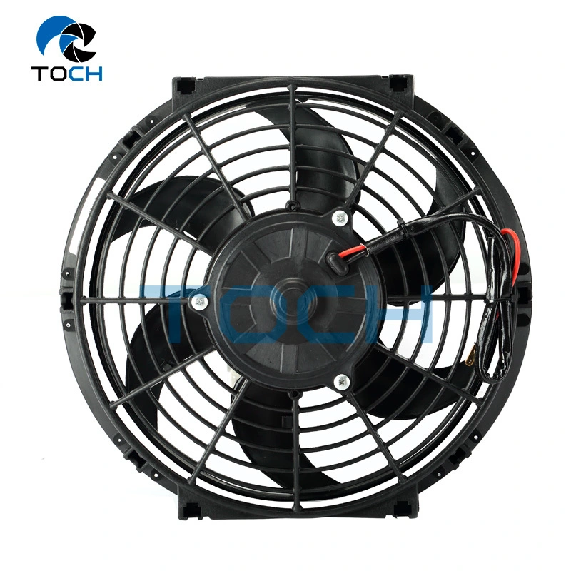 10 Inch 24V 80W Curve Blade Universal Type Radiator Fan Complete 1