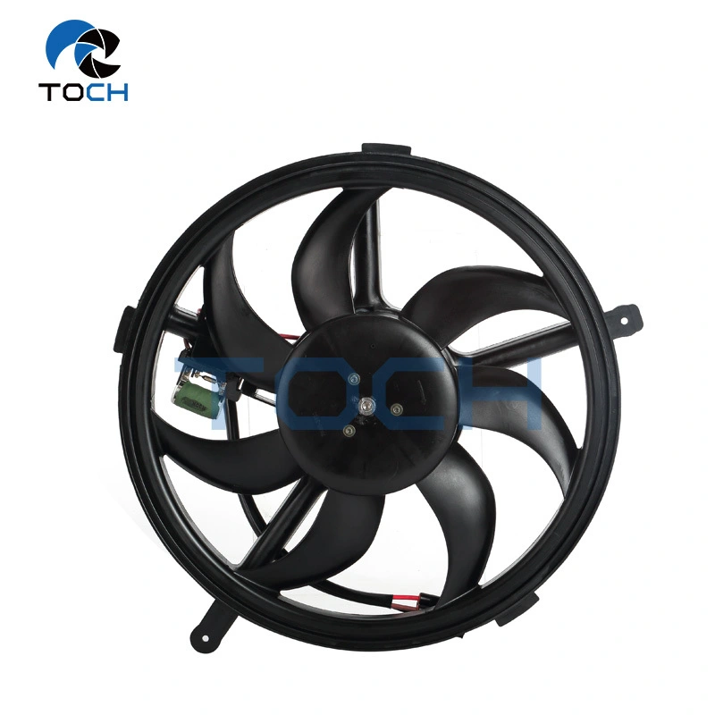Auto Engine Radiator Fan With Resistor 17422752632 For MINI 1
