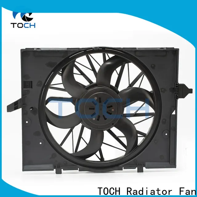 TOCH 850W Condenser Brushless Radiator Fan 17428618242 /17427634471  /17427616104 For BMW X16 1