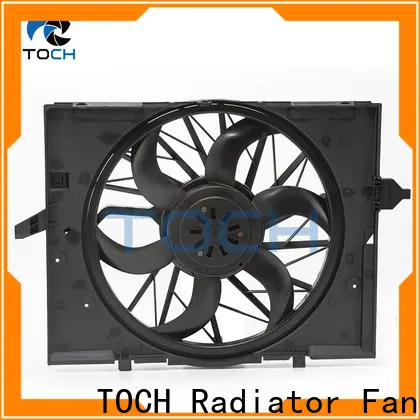 TOCH brushless radiator fan assembly supply for bmw 1