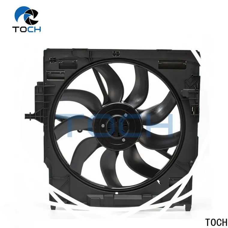 TOCH brushless radiator fan assembly factory for car 1