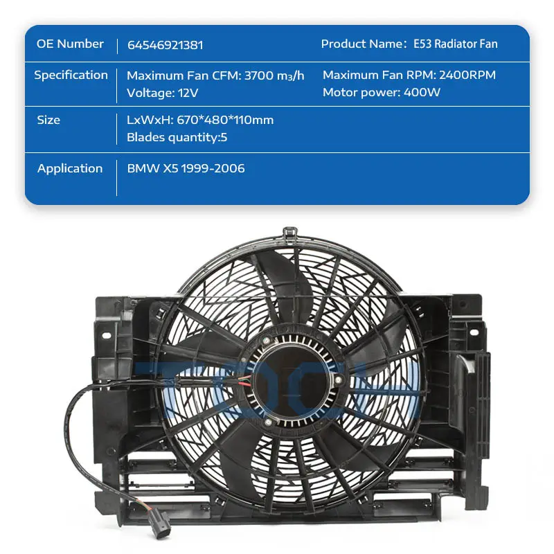top radiator fan motor supply for car 2