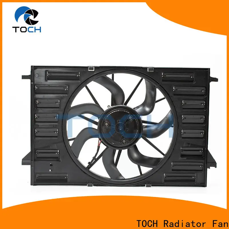 TOCH brushless radiator fan assembly factory for engine 1