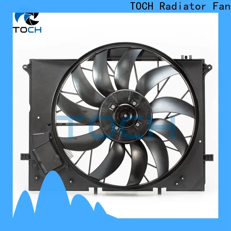 latest brushless radiator cooling fan supply for benz 1