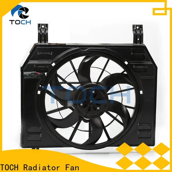 TOCH 850W Condenser Brushless Radiator Fan 17428618242 /17427634471  /17427616104 For BMW X48 1
