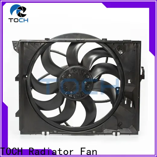 TOCH factory price radiator cooling fan suppliers for bmw 1