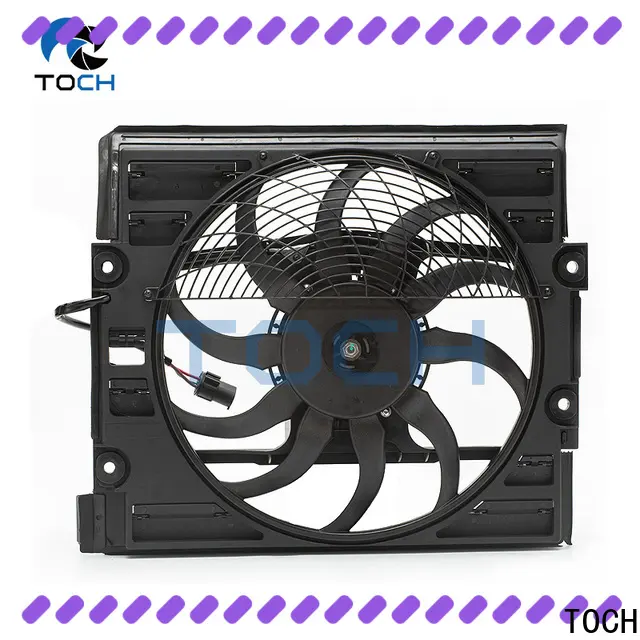 TOCH hot sale brushless radiator fan assembly factory for car 1